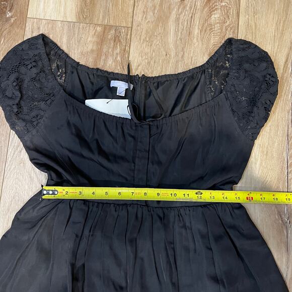 VERA WANG Women's Mini Dress Size 8 In Black - Picture 7 of 10
